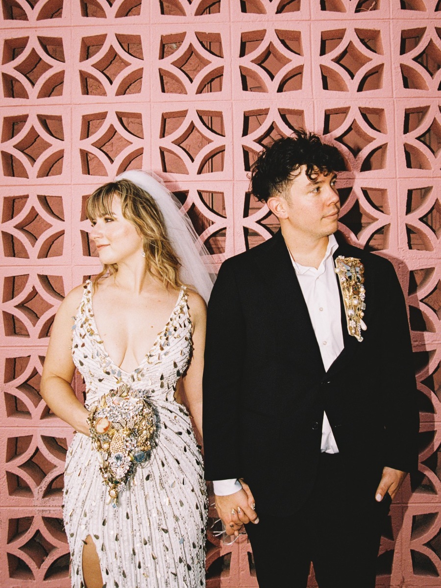 A fun-filled vegas elopement and an afterparty in arkansas