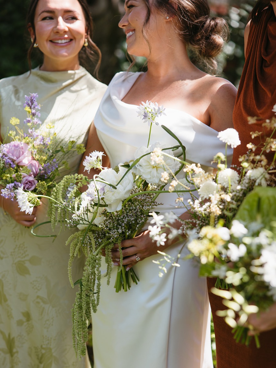The perfect example of how to masterfully plan an at-home wedding