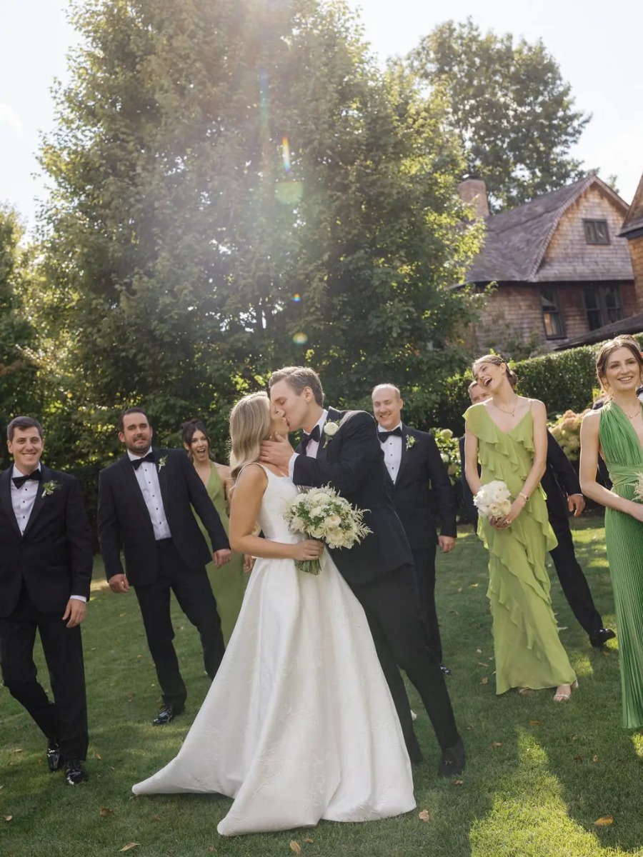 Ralph Lauren-inspired take on the timeless green and white palette