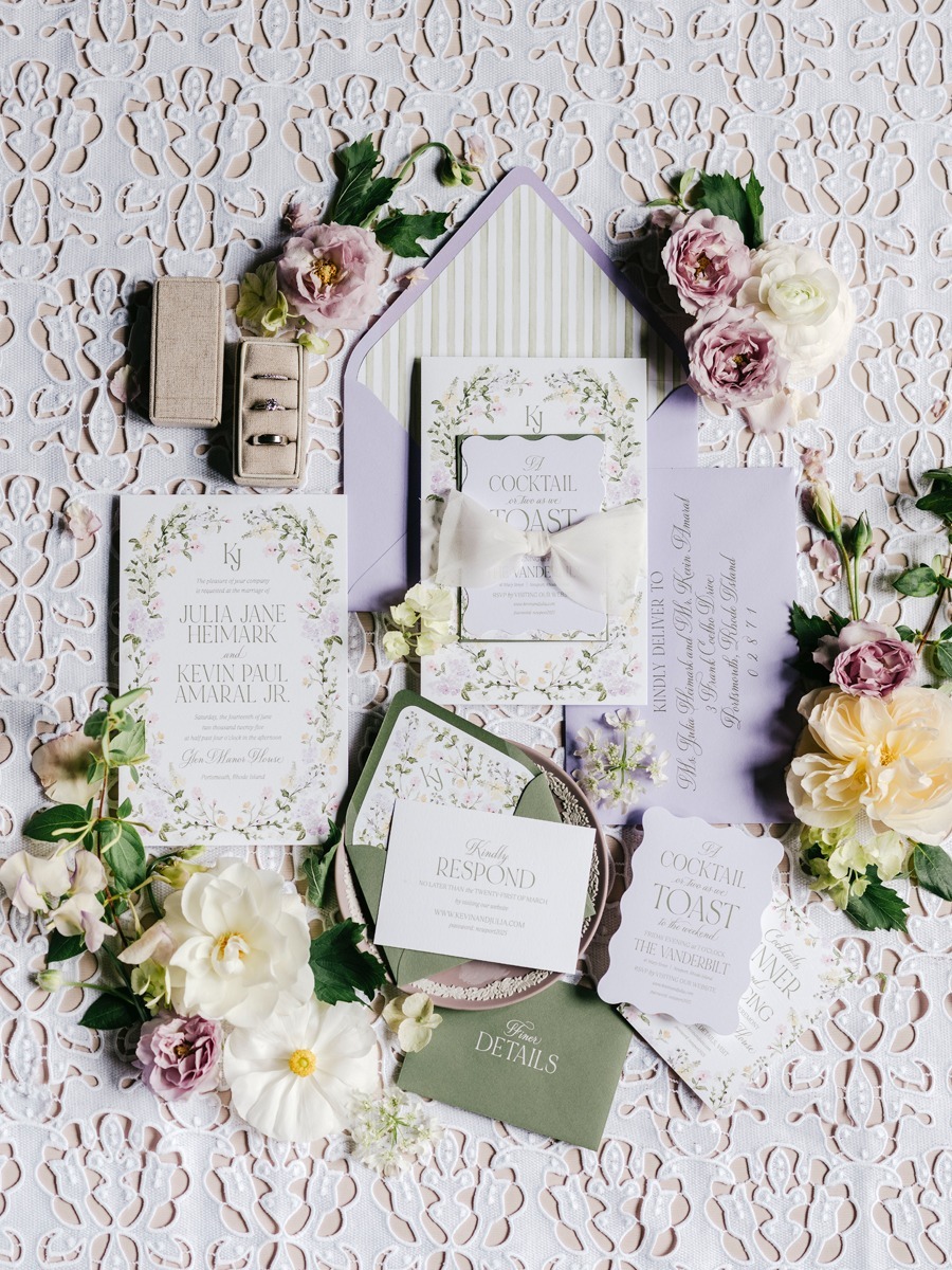 An effortlessly elegant pastel wedding at glen manor house