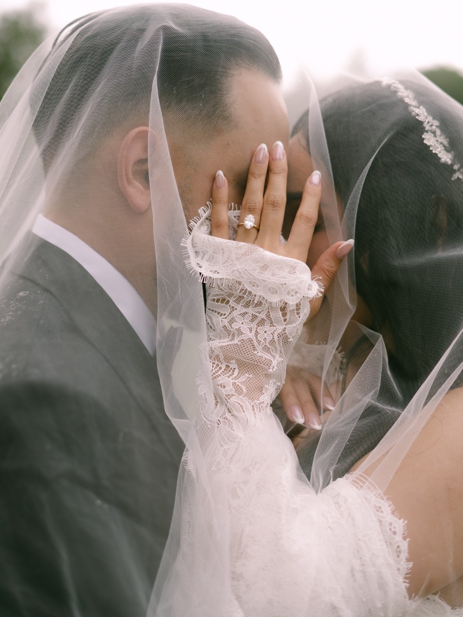 A monochromatic tuscan-inspired celebration at monserate winery
