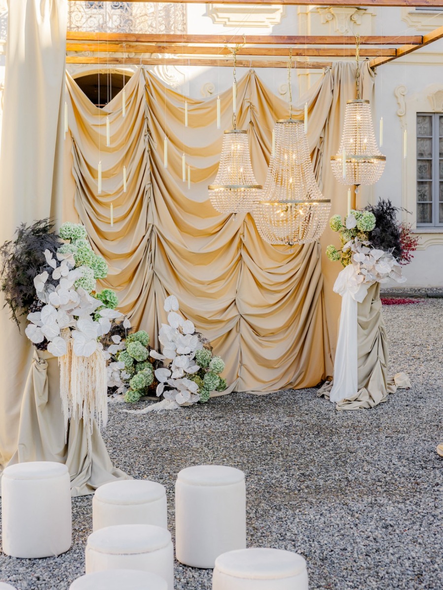Cappuccino was the inspo behind this decadent italian shoot