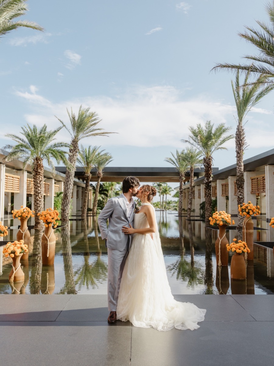 This Tulum wedding featured the trends that are soon-to-be timeless