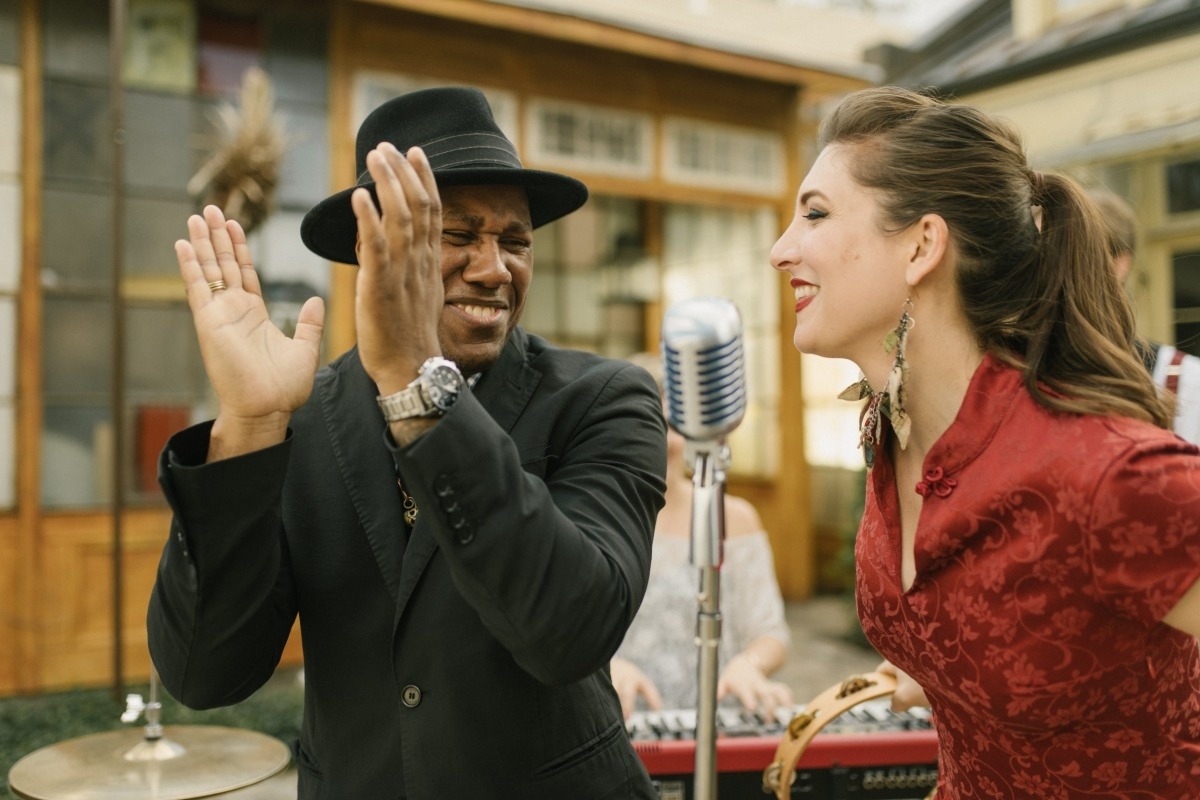 best wedding band in New Orleans: Nola Dukes Band
