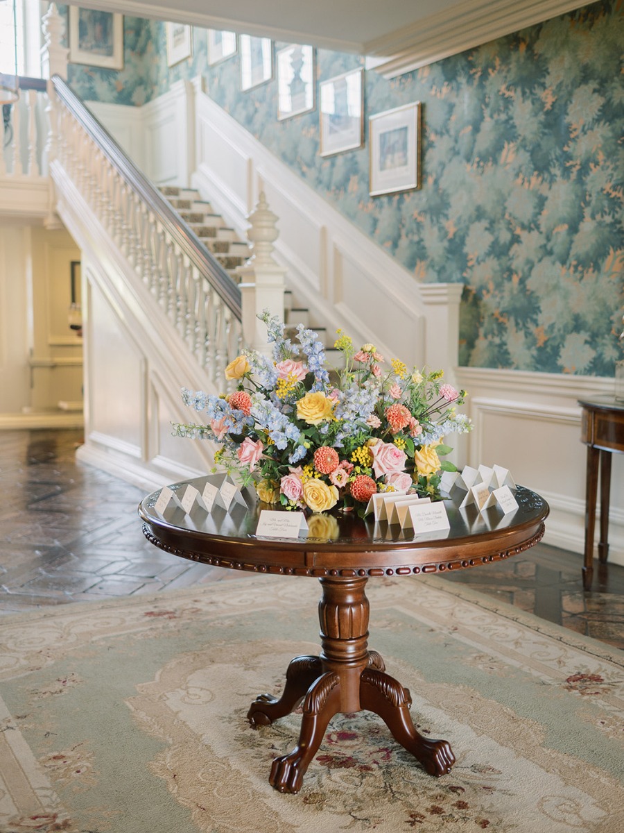 Classic garden party-inspired wedding with a romantic modern twist