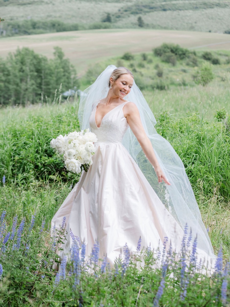 This wedding brought southern charm to the grand tetons