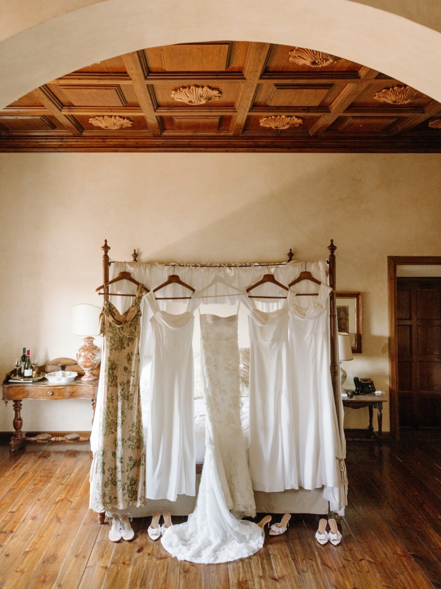 A 3-Day wedding weekend in tuscany that started with a pool party